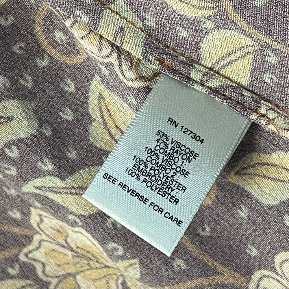 John Mark Patchwork Kimono Jacket Boho Festival S… - image 4